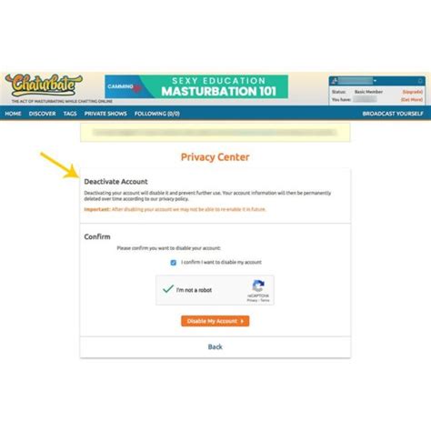 How to Remove Chaturbate.com .